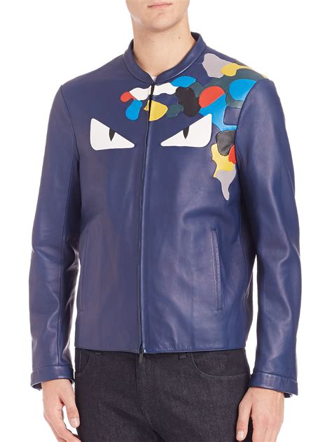 fendi monster jacket price|Fendi jeans sale.